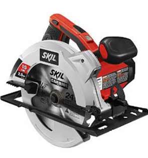 this circular saw has a laser beam guide!