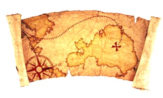 ancient pirate map