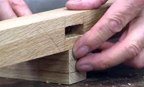 creating mortise and tenon joints